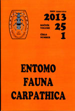 Entomofauna Carpathica 2013/25/1.