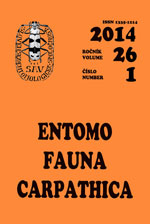Entomofauna Carpathica 2014/26/1.
