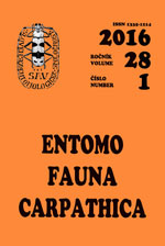 Entomofauna Carpathica 2016/28/1.